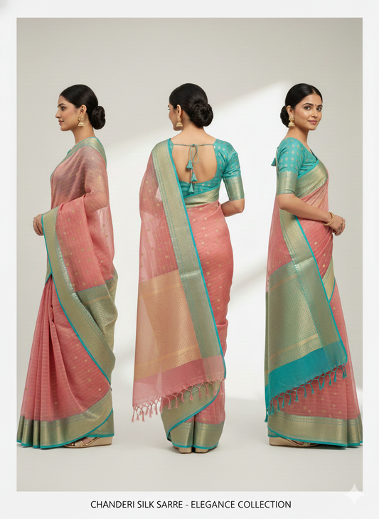 Sonira Chanderi – Powder Mist